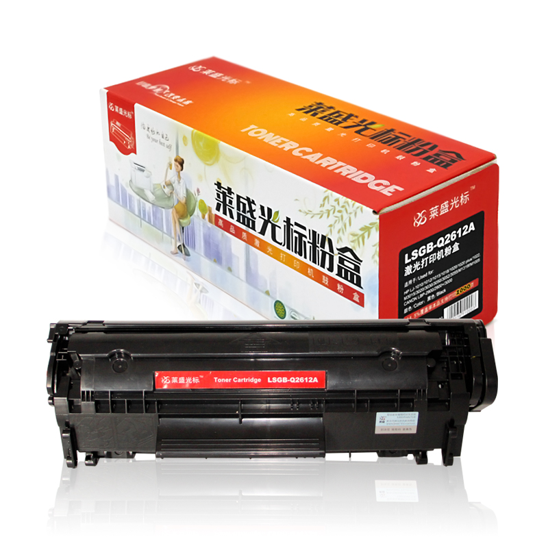 莱盛光标 LSGB-Q2612A 适用于 HP LJ-1010/1012/1015/1018/1020/1020 plus/1022/M3015/3020/3030/3050/3052/3055/M1319f/M1005